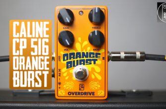 Гитарная педаль Caline CP-516 Orange Burst Overdrive